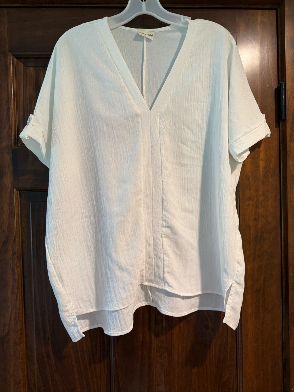Lovely Melody Cream Top, size large